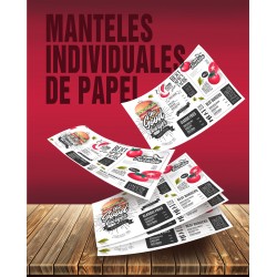 MANTEL INDIVIDUAL DE PAPEL